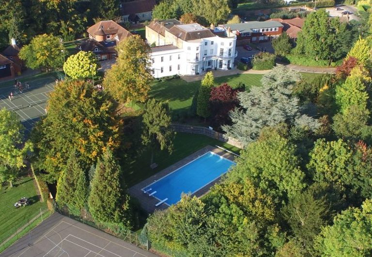 Drone Shot of the school